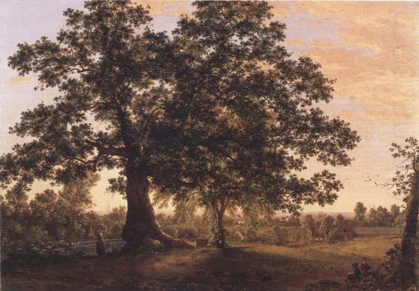 Frederic E.Church The Charter Oak at Hartford china oil painting image